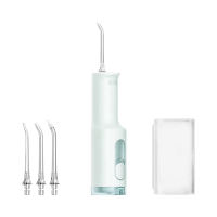 Xiaomi Mijia Water Flosser F300 ไฟฟ้า Irrigator ปากแบบพกพาไหมขัดฟันทําความสะอาดช่องปาก ใหญ่ 240 มล. 4 โหมดPortable Oral Irrigator