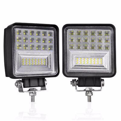 NEW 2024 ได้ 2 ชิ้น !! ไฟสปอร์ตไลท์ ไฟรถยนต์ 48W * สว่างสุดยอด เเสงพุ่งเเละกระจาย * ไฟหน้ารถ ไฟท้าย ไฟรถมอเตอร์ไซต์ สำหรับรถยนต์ รถจักรยานยนต์ รถมอเตอร์ไซต์ รถไถ รถตู้ รถบรรทุก รถสิบล้อ เรือ บิ๊กไบค์ ATV เเสงขาว 12V - 24V งานพรีเมี่ยม จำนวน 2 ชิ้น