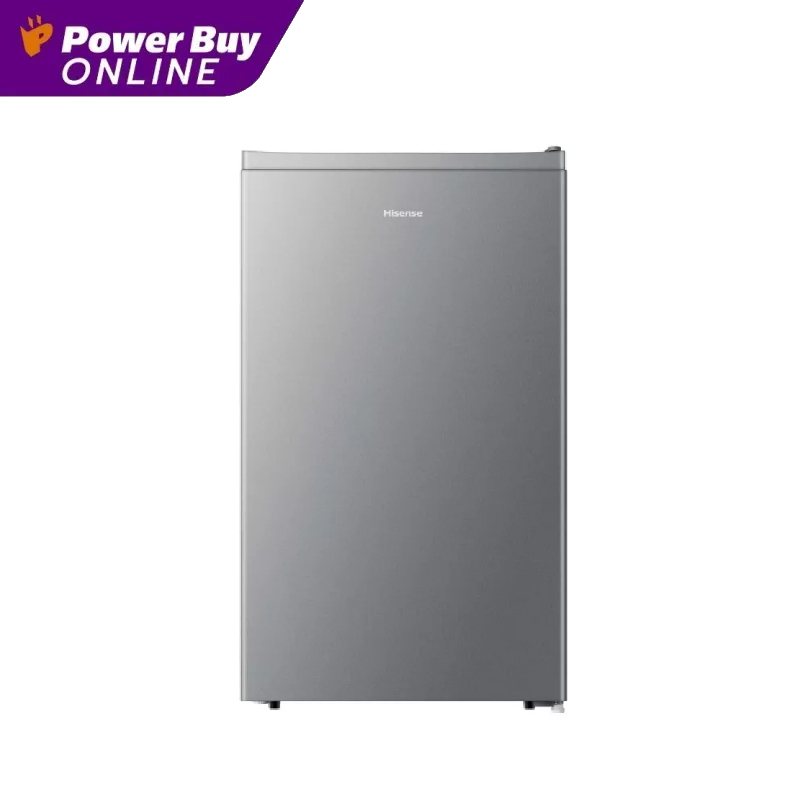 HISENSE ตู้เย็น 1 ประตู (3.4 คิว, สีเงิน) รุ่น RR121D4TGN ราคา 3,999 บาท*ส่งฟรี
