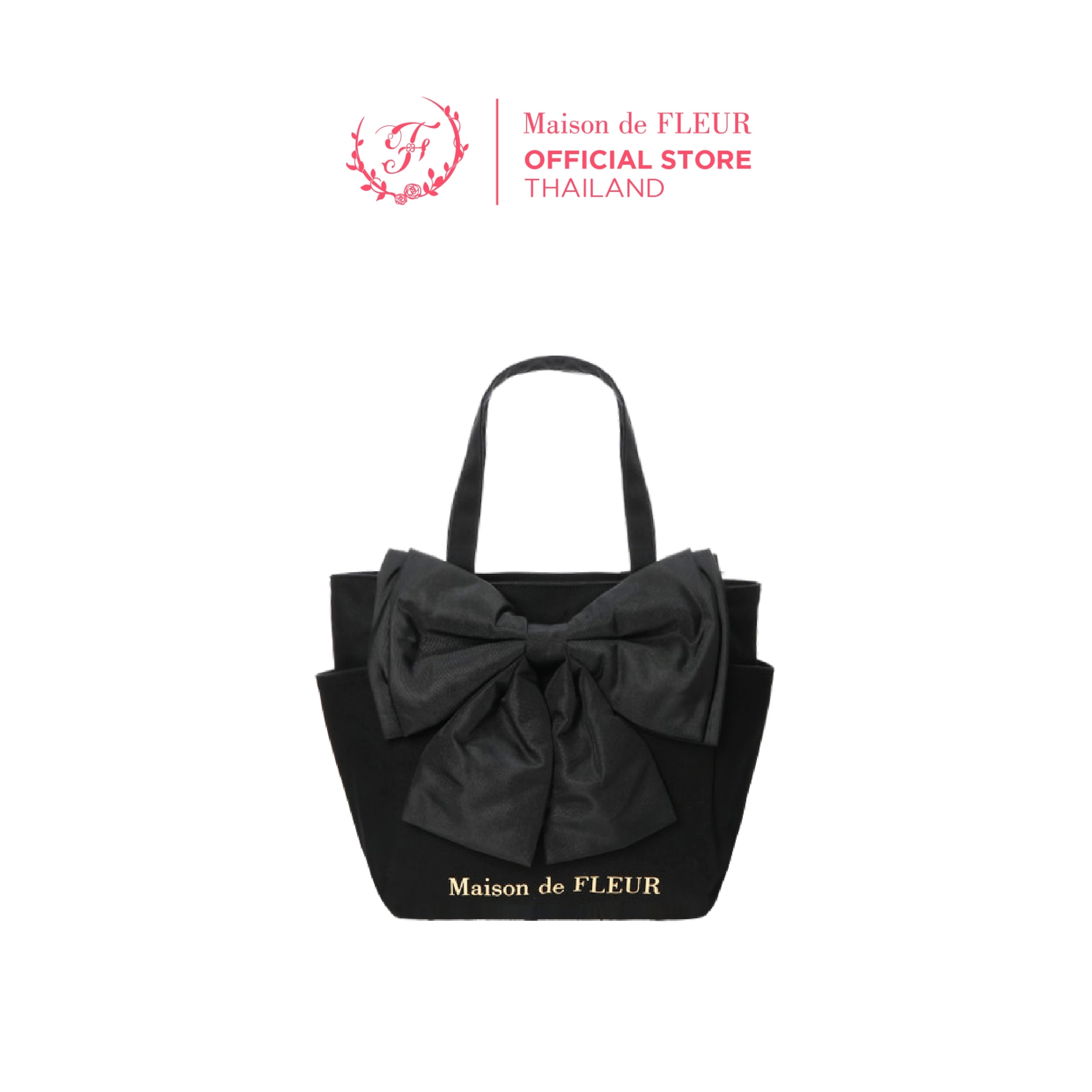 Maison de FLEUR - Big Ribbon S Tote Bag SS19 ราคา 1,319 บาท*ส่งฟรี