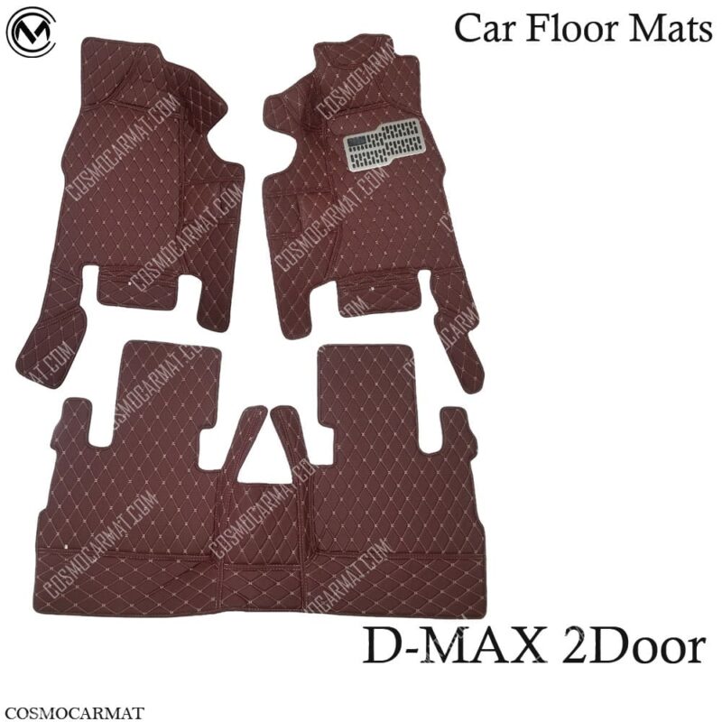 พรมรถ 🚘 DMAX 2ประตู ปี2007-2011 พรมปูพื้นรถยนต์ Isuzu Dmax 2ประตู (รุ่นเก่า) พรมรถยนต์ พรมเข้ารูป พรมหนัง