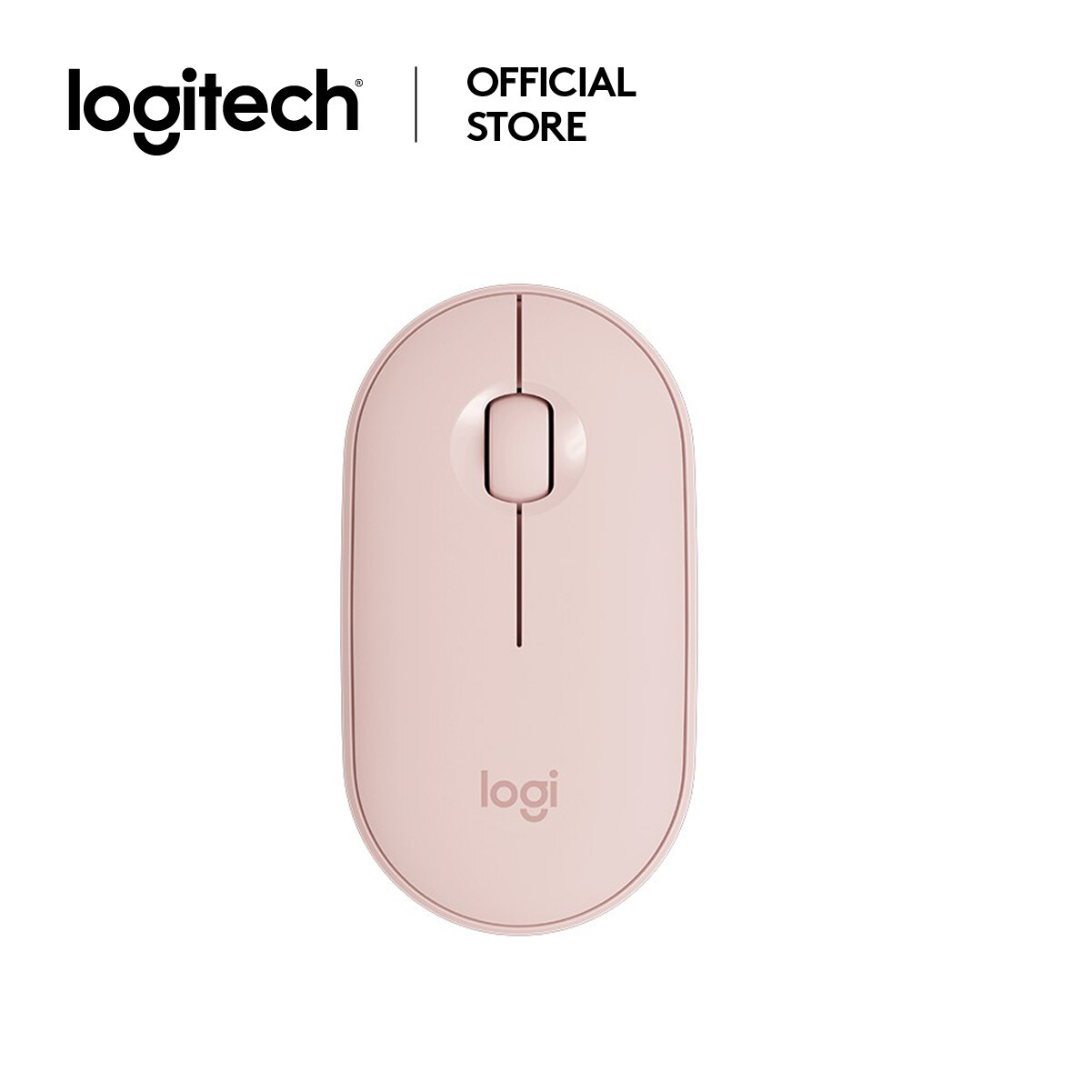 Logitech Pebble M350 Wireless Mouse ระยะการเชื่อมต่อไร้สาย 10 เมตร, DPI 1000, เทคโนโลยี Bluetooth พลังงานต่ำ, port USB  (M350-WIRELESS-MS) ( เมาส์)