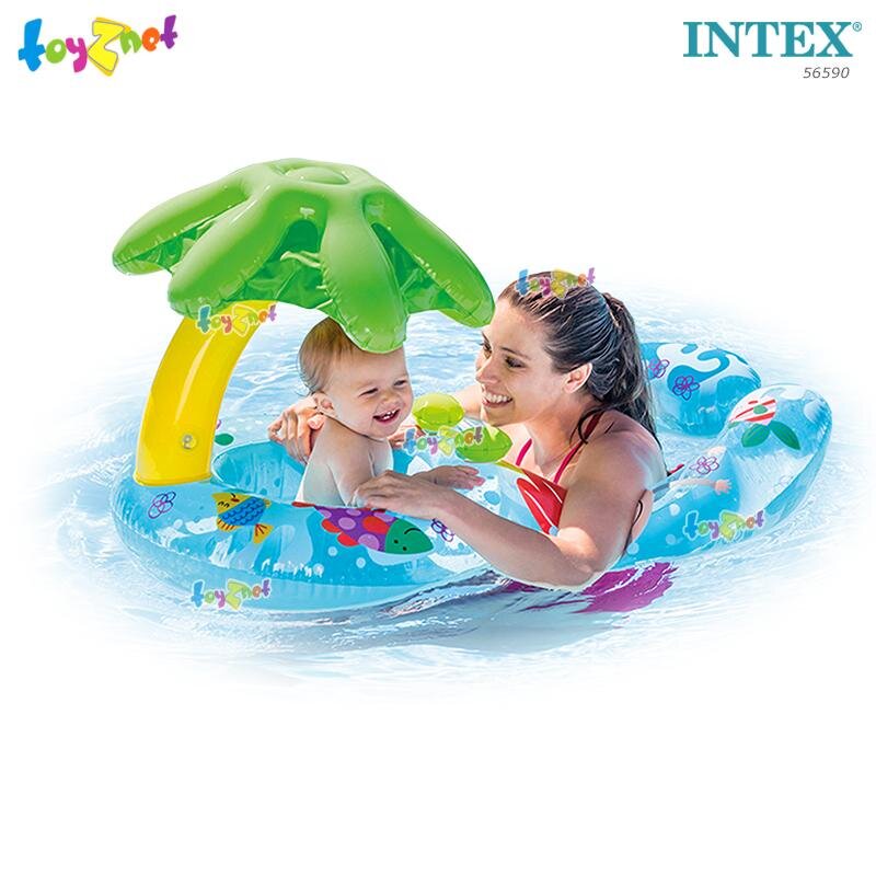 Intex ส่งฟรี ห่วงสอดขา มายเฟิร์ส สวิม โฟล๊ท 1.17x0.75 ม. รุ่น 56590