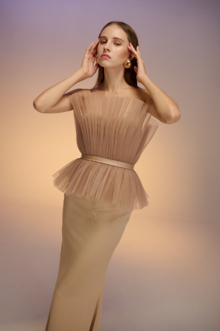 NICHp : Leona Long Dress ราคา 13,912 บาท*ส่งฟรี