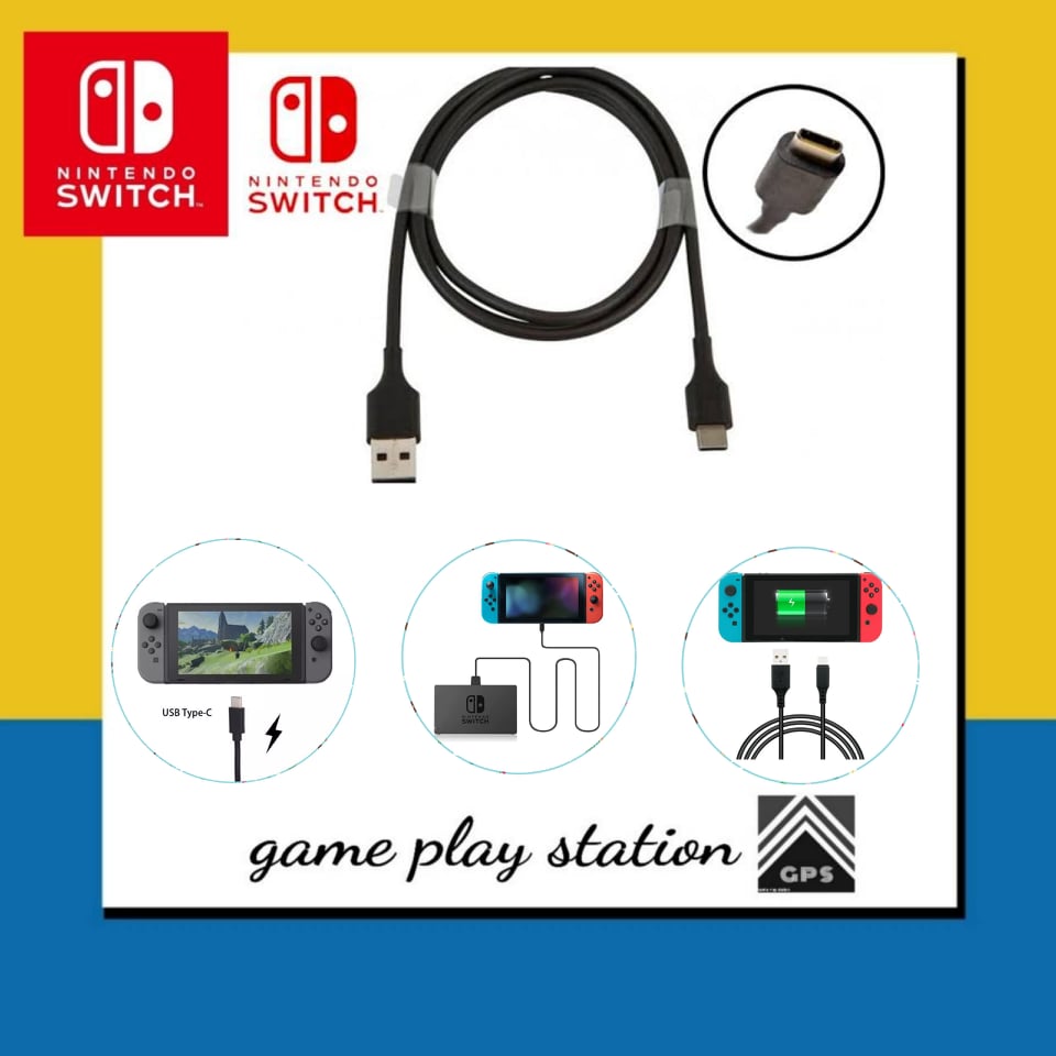 nintendo switch usb type c สายชาร์จจอยแท้ 100% ราคา 389 บาท*ส่งฟรี