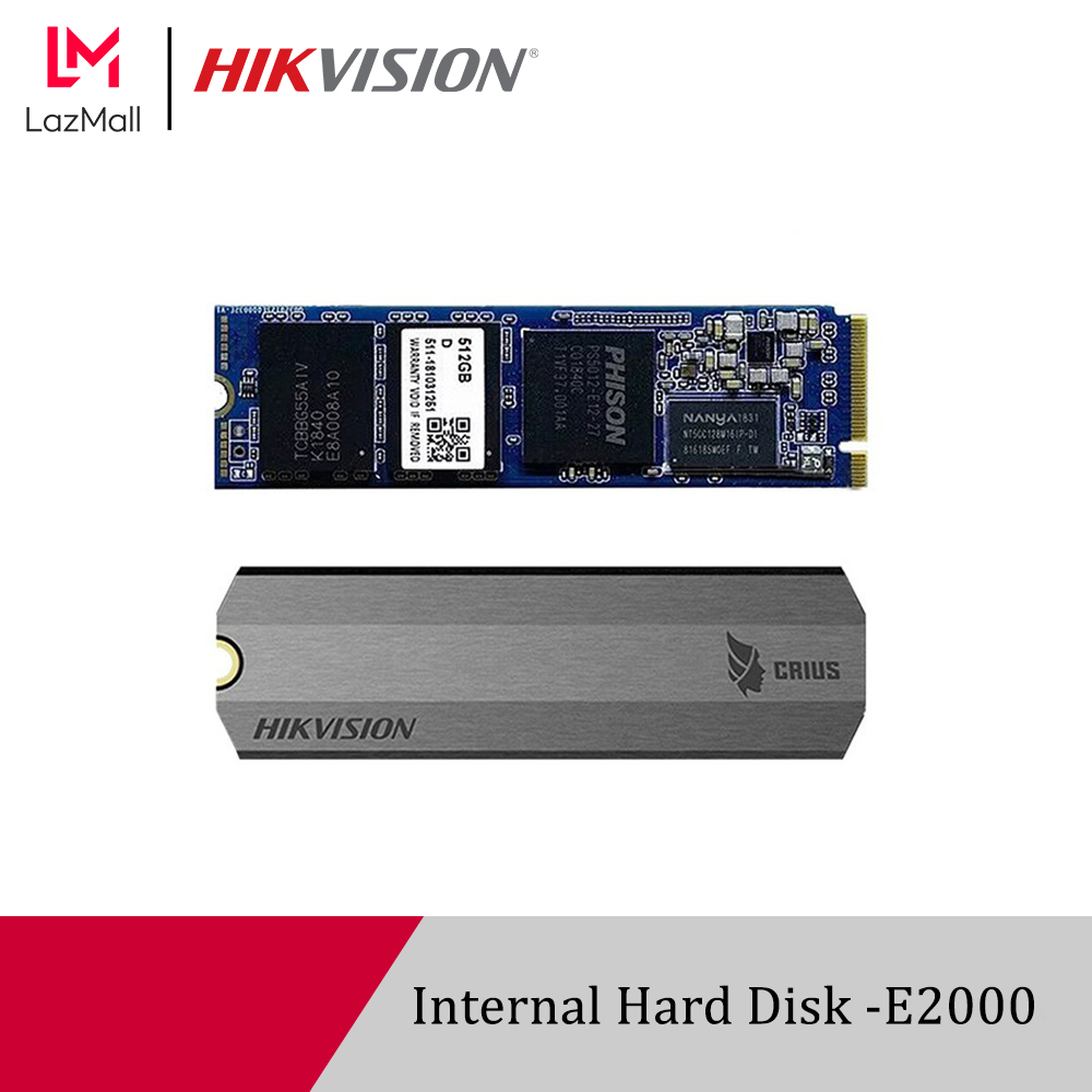 HIKVISION Consumer SSD E2000 Series Internal Harddiskอุปกรณ์จัดเก็บข้อมูลภายใน ฮาร์ดดิสก์ภายใน ประกัน 5 ปี