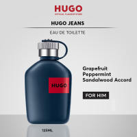 น้ำหอมผู้ชาย HUGO Jeans Eau De Toilette For Men - Grapefruit Peppermint Sandalwood Accord - Fougere Aromatic EDT Perfume | by HUGO BOSS Fragrances