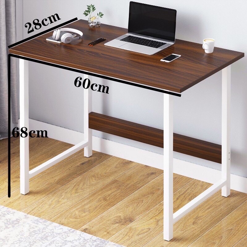 โต๊ะไม้ โต๊ะเล็ก โต๊ะ โต๊ะทำงาน โต๊ะคอมพิวเตอร์ โต๊ะวางของ โต๊ะสำนักงาน โต๊ะคอม 28*60*68cm