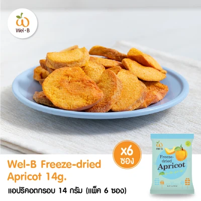 Wel-B Freeze-dried Apricot 14g.