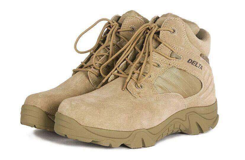 รองเท้าทหาร สไตล์ Tactical รองเท้า DELTA รุ่น ข้อสั้น ซิป รองเท้าผ้าใบ