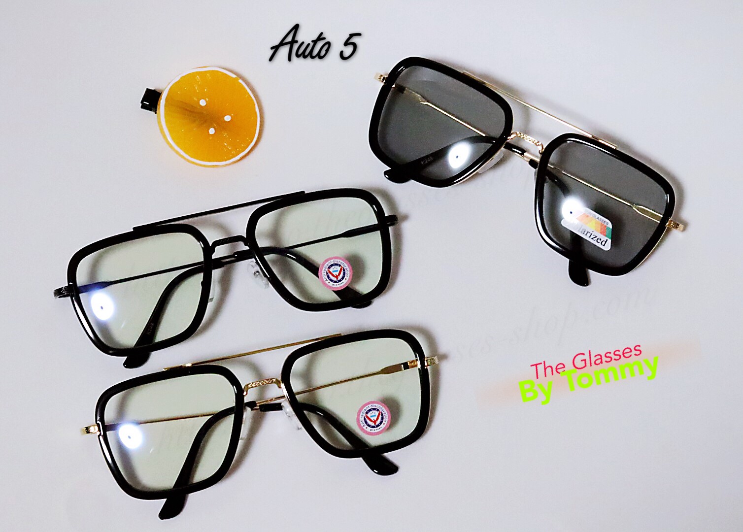 The Glasses By Tommy แว่น กรองแสงสีฟ้า+เลนส์ออโต้ (Blue+Auto) ออกแดดเปลี่ยนสีเป็นกันแดด กันรังสี UV แดดยิ่งแรง เลนส์ยิ่งเข้มขึ้น พร้อมทั้งกรองแสงสีฟ้าจากจอมือถือ กรองแสงคอมพิวเตอร์ รุ่น 248