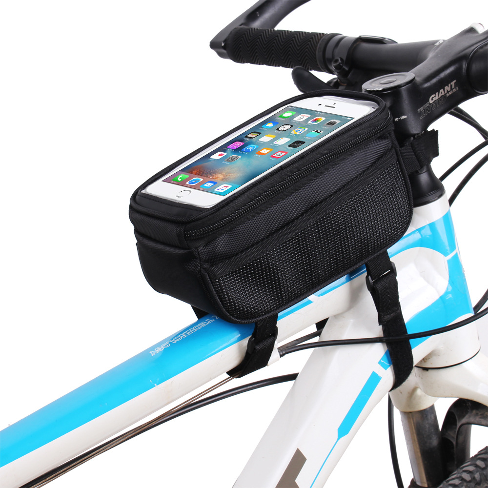 Loven bicycle bag front กระเป๋าโทรศัพท์หน้าจอสัมผัส กระเป๋าจักรยาน กระเป๋าปั่นจักรยาน ถุงเครื่องมือ ถุงอานจักรยานท่อบน กันน้ำ