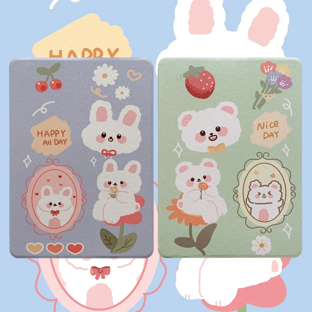 เคสiPad Cherry Bunny Cute 10.2 2020 Gen8,2019 Gen7 เคสไอแพด 2019 Air3,10.5,11pro2020Case ไอแพด ใส่ปากกาได้ เคส ipadpro11