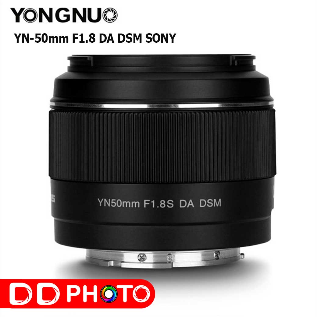 Lens Yongnuo 50Mm./F1.8S Da Dsm for Sony E Mount / Fujifilm X / Nikon Z Auto Foucs Thai Center Warranty ราคา 4,590 บาท*ส่งฟรี