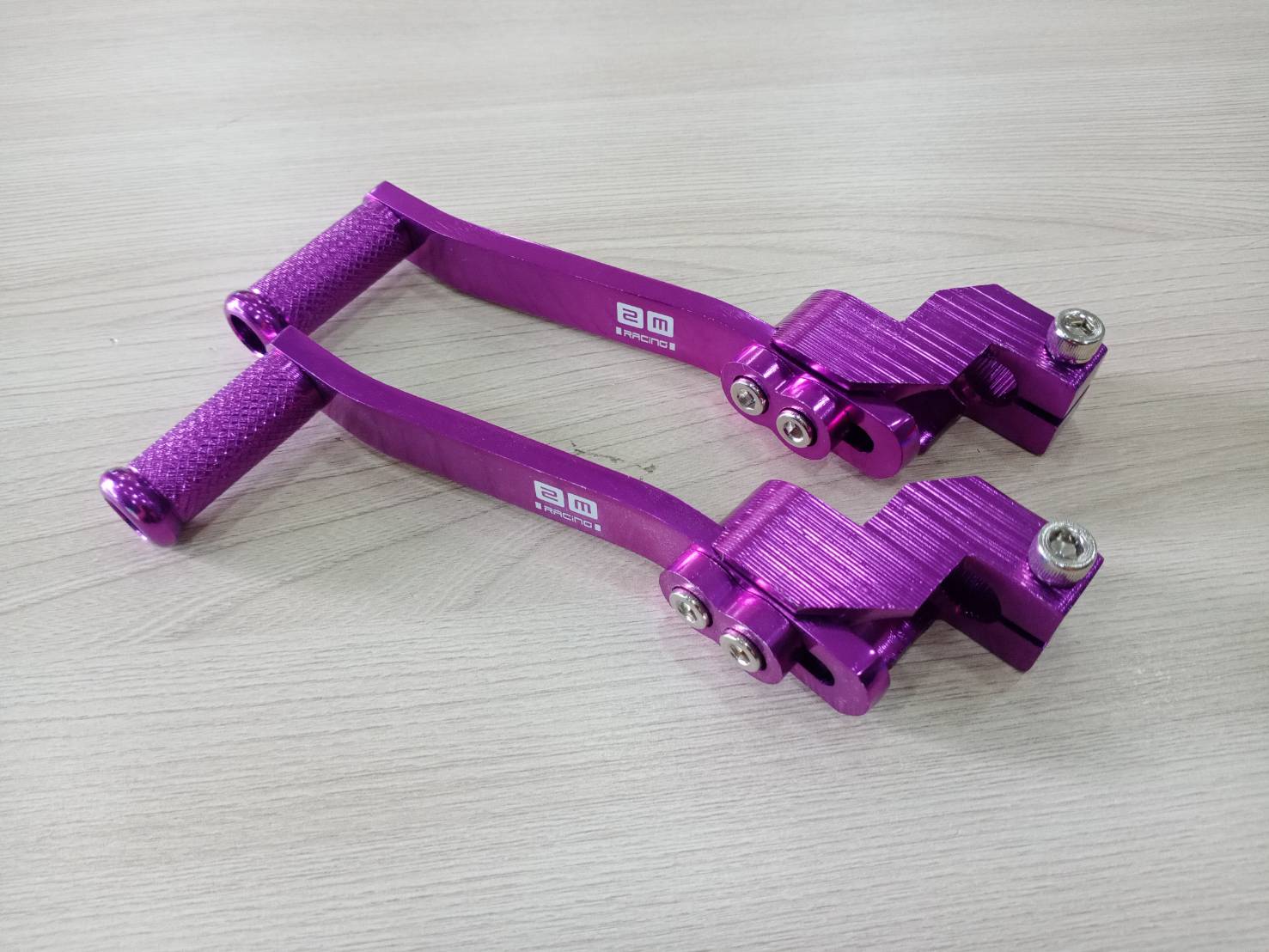 คันเกียร์มิเนียมเวฟ125สีม่วง//อุปกรณ์แต่งรถ//อุปกรณ์แต่งรถ125