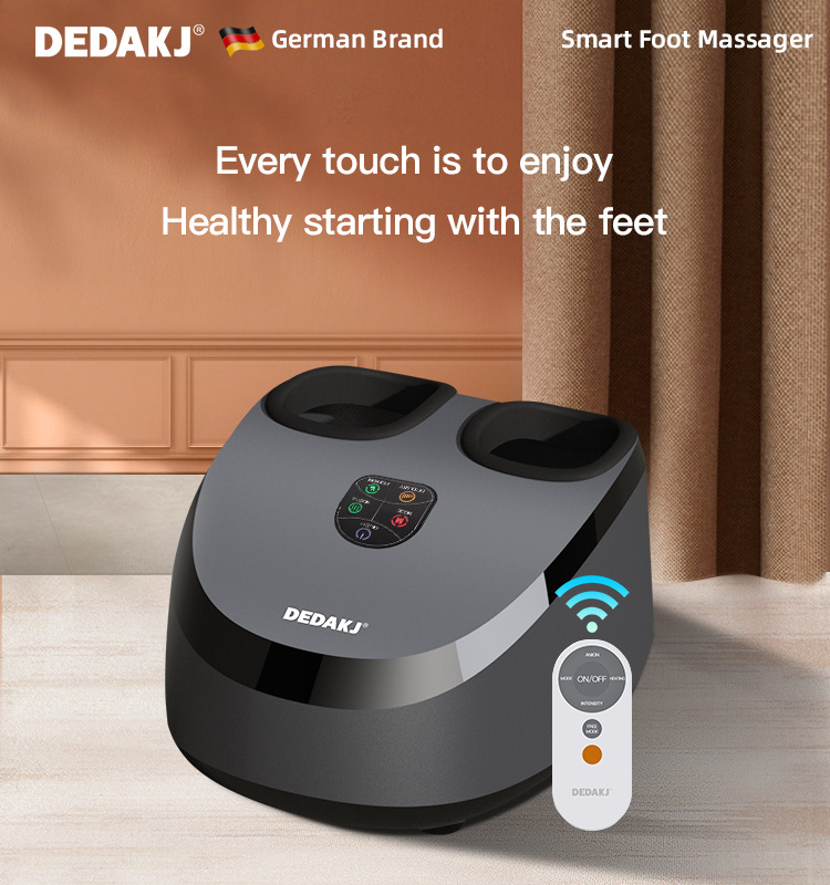 【German brand】DEDAKJ foot therapy machine presses the soles of the feet foot massage artifact feet automatic foot heating massager เครื่องนวดเท้าอุ่นอัตโนมัติ ราคา 4,804 บาท*ส่งฟรี