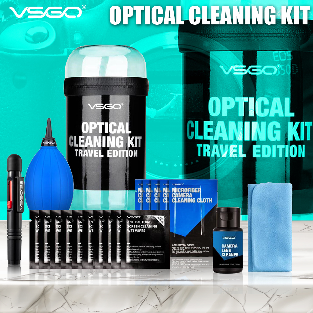 VSGO 20 in 1 Travel Cleaning Kit Edition ชุดทำความสะอาดกล้อง-เลนส์ (DKL-15G/ DKL-15B/ DKL-15R) มี 3 สีให้เลือก