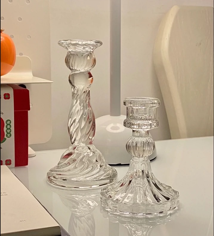 {Included candle holder} candle holder, candle holder, high glass candle holder, crystal glass candle holder 3883,3884,4092,4091,4175,4176 ราคา 29 บาท*ส่งฟรี