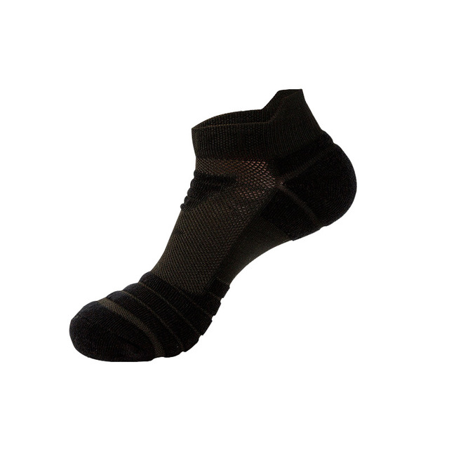ถุงเท้าบาส basketball sports ถุงเท้าผู้ชาย ถุงเท้าข้อสั้น socks ถุงเท้าครึ่งแข้ง ต้านเชื้อแบคทีเรีย ถุงเท้ากีฬาหนา วิ่ง ถุงเท้ากันลื่น