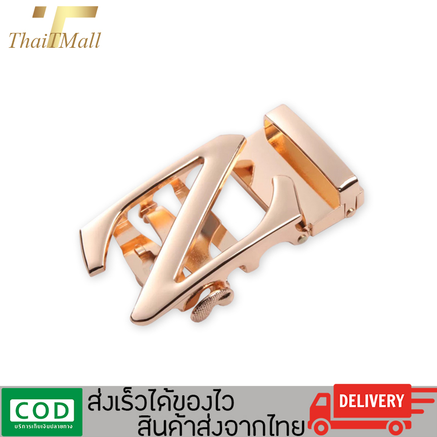 ThaiTeeMall-พร้อมส่ง! หัวเข็มขัด เกรดพรีเมียม ไม่ลอก ไม่ขึ้นสนิม ผู้ชาย รับประกันคุณภาพ 10 ปี รุ่น FY-002