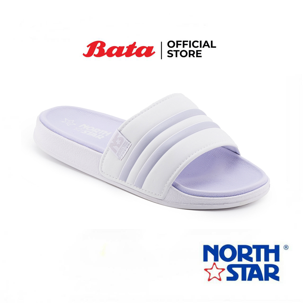 Bata บาจา North Star รองเท้าเล่นน้ำสงกรานต์ รองเท้าแตะลุยน้ำสงกรานต์ แบบสวม สวมใส่ง่าย สำหรับผู้หญิง รุ่น EDEN สำหรับผู้หญิง สีม่วง รหัส 5611979 ราคา 300 บาท*ส่งฟรี