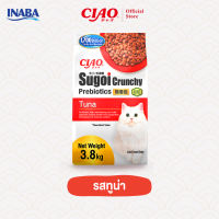 CIAO สุโก้ย ครันชี่ พลัส พรีไบโอติกส์ อาหารเม็ดสำหรับแมว 3.8 กิโลกรัม/แพ็ก (1 แพ็ก) - CDT-381/CDT-382CDT-383/CDT-384