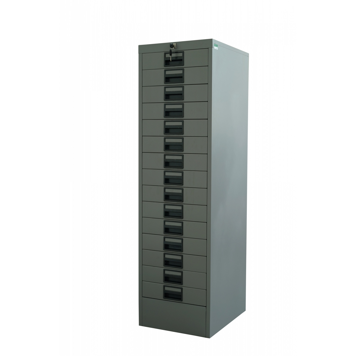 Global House ATMOS ตู้เหล็กเก็บเอกสาร 15 ลิ้นชัก 37.5x45.7x132 ซม. สีเทา รับประกันของเเท้ ราคา 5,490 บาท*ส่งฟรี