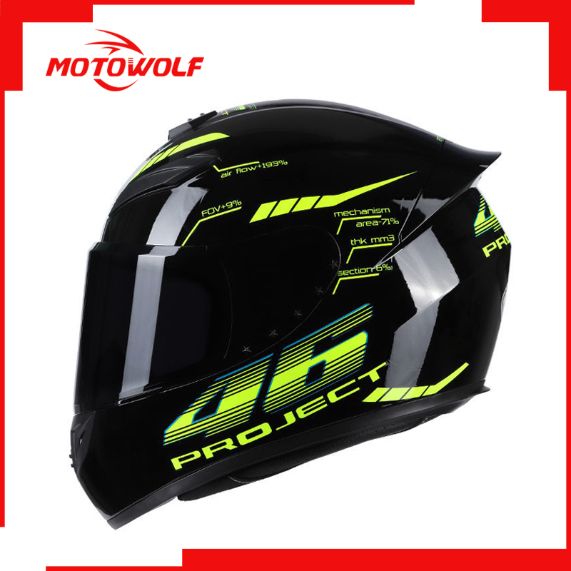 หมวกกันน็อครถจักรยานยนต์ helmet motorcycle helmet rally male personality fresh locomotive road safety