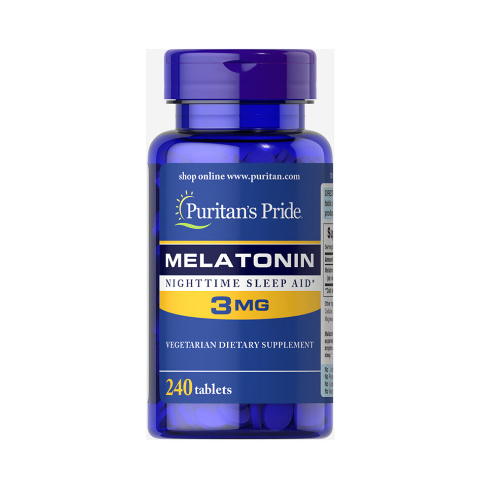Puritan's pride Melatonin 3 mg 240 Tablets