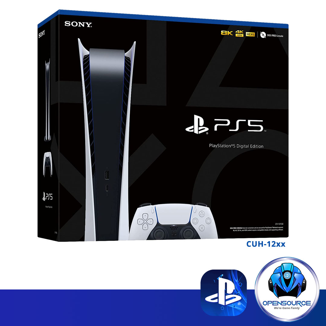 PlayStation 5 Console Digital edition (1year 3month from Sony Thai) Download from PSN Store Only ราคา 15,990 บาท*ส่งฟรี