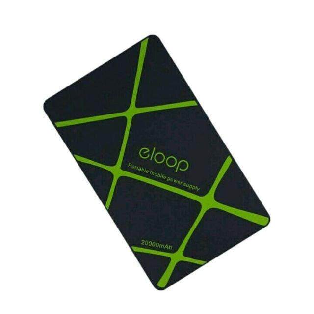 Eloop Power Bank แบตสำรอง พาวเวอร์แบงค์ ชาร์จไว ขนาดเล็ก Mini Power Suppy Portable 20000mAh
