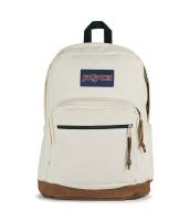 JanSport กระเป๋าเป้ กระเป๋าเป้สะพายหลัง กระเป๋าสะพาย สะพายหลัง รุ่นใหม่มีช่องใส่ขวดน้ำ มีหลายสีให้เลือก Classic  JanSport Backpack Laptop 17″ รุ่น Right Pack - กระเป๋าJansport กระเป๋าเป้ Old School ตูดหนัง ( JS0A4QVA )