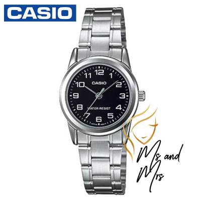 Casio Standard นาฬิกาข้อมือผู้หญิง สายสแตนเลส รุ่น LTP-V001D Casio Standard นาฬิกาข้อมือผู้หญิง สายสแตนเลส รุ่น LTP-V001D