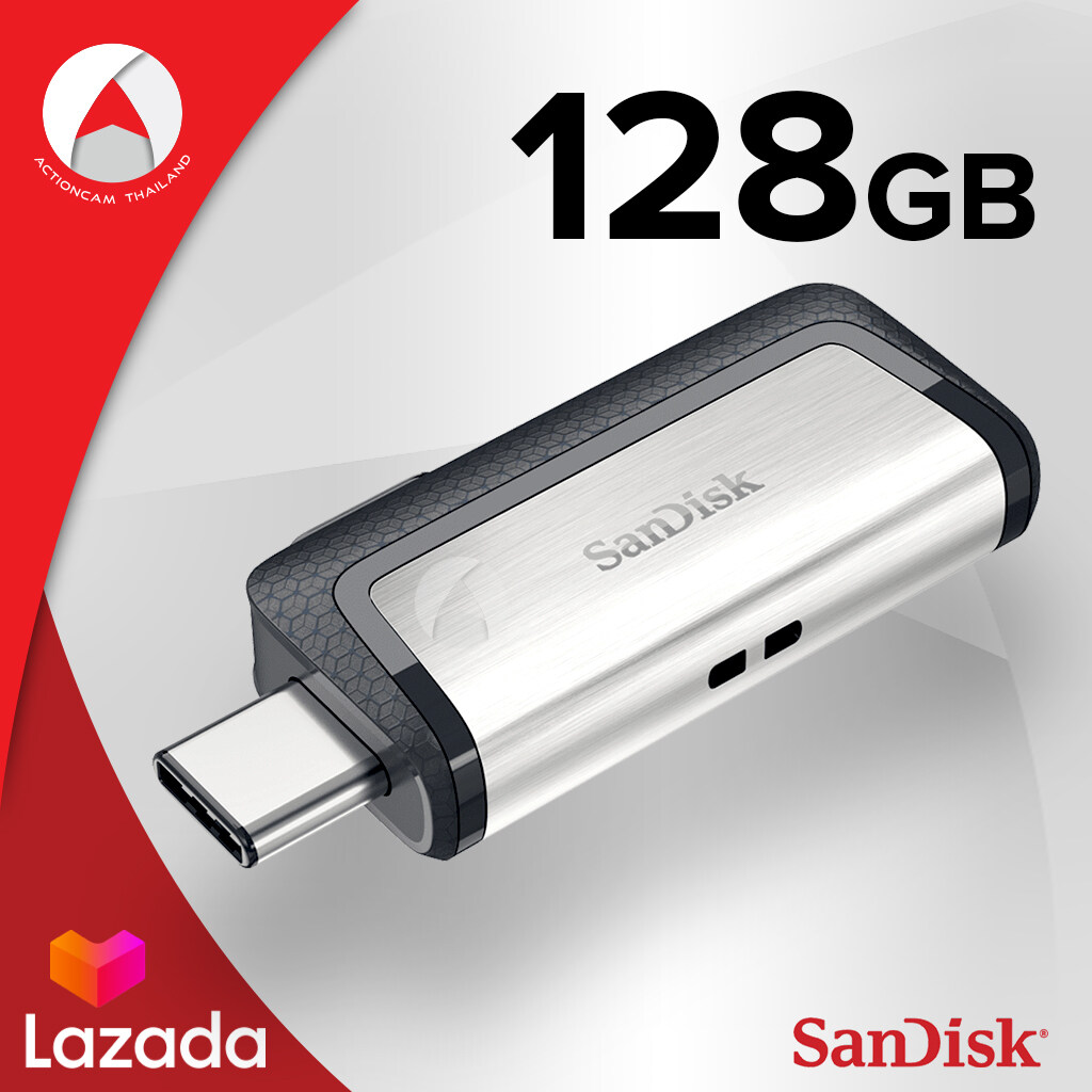 SanDisk Ultra Dual Drive USB Type-C 128GB (SDDDC2_128G_G46) เมมโมรี่ แซนดิส แฟลซไดร์ฟ