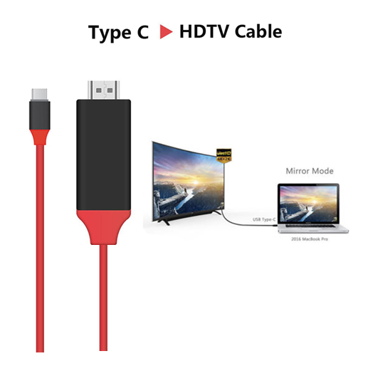 USB 3.1 Type-C 4K ตัวแปลง HDMI HDTV สำหรับ Samsung Galaxy S8 S9 MacBook/ USB 3.1 Type C USB-C to 4K HDMI HDTV Adapter