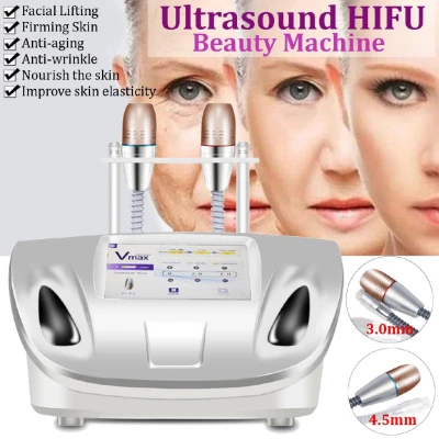 Ultrasound HIFU อุปกรณ์เครื่องมือสำหรับใช้ในการยกกระชับใบหน้า