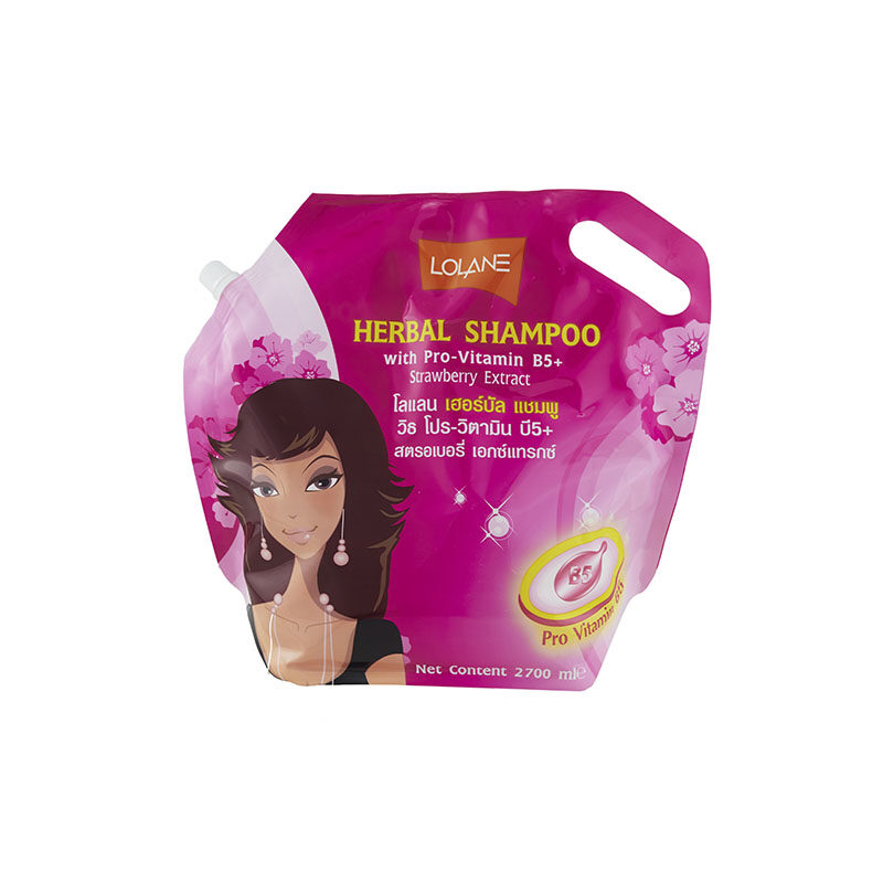 โลแลนเฮอร์บัล แชมพู เเละ ครีมนวด ชนิดถุง ปริมาณ 2,700 มล./Lolane Herbal Shampoo