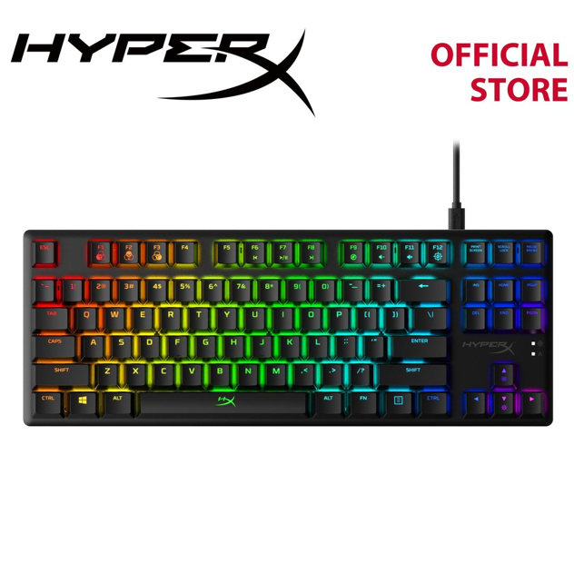 [TH Layout] HyperX Alloy Origins Core RGB - Mechanical Gaming Keyboard, Blue Switch, คีย์บอร์ดเกมมิ่ง ไทย/eng (4P5P2AH#AKL) ราคา 2,890 บาท*ส่งฟรี