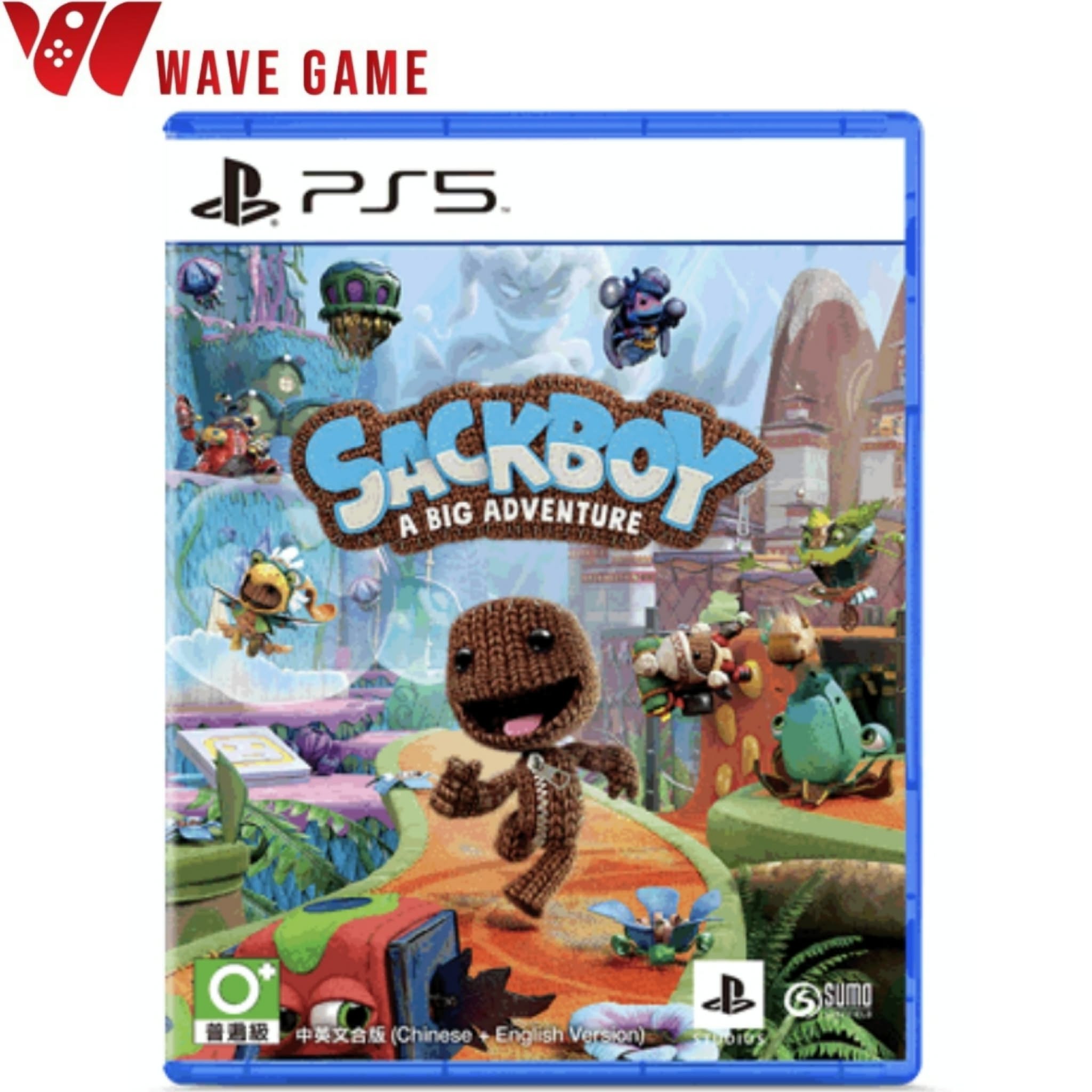 อุปกรณ์เกมมิ่งและเกม PlayStation Ps5 Sackboy การผจญภัยครั้งยิ่งใหญ่ (ภาษาอังกฤษ) ราคา 1,190 บาท*ส่งฟรี
