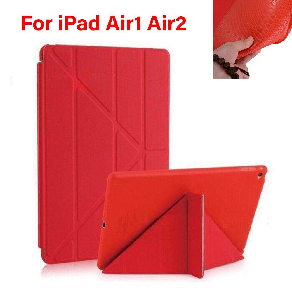 เคสiPad Air1 Air2 เคสนิ่ม TPU สามารถพับได้หลายรูปแบบ Y foldable เคสไอแพด สำหรับรุ่น iPad Air1 Air2