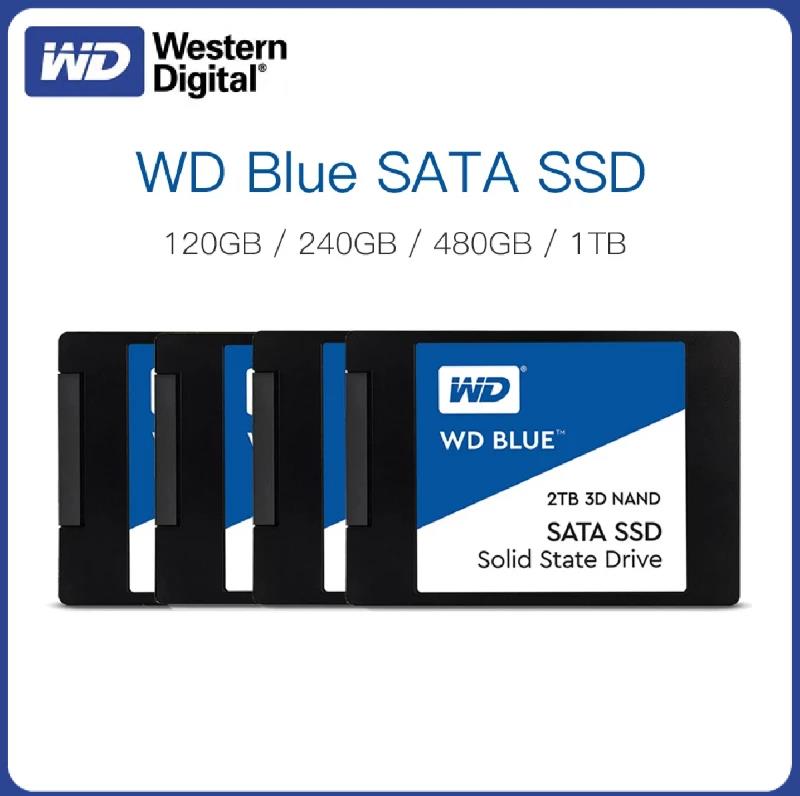 SSD Interne WD Blue 3D NAND 1 To - SATA 2,5 Pouces - Haute Performance Pour PC Et Gaming