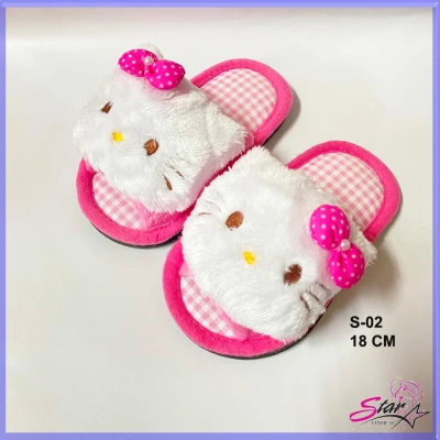 Sanrio Hello Kitty Slippers Youth Kids Little Girl (2)