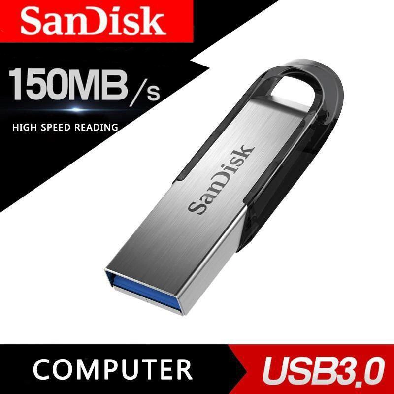 ภาพหน้าปกสินค้าแฟลชไดร์ฟ SANDISK Flash Drive Ultra flair USB 3.0 ( SDCZ 73-G 46 ) 8 GB 16 GB 32 GB 64GB 128GB แฟลชไดร์ Flashdrive ดิสก์ U อุปกรณ์จัดเก็บข้อมูล
