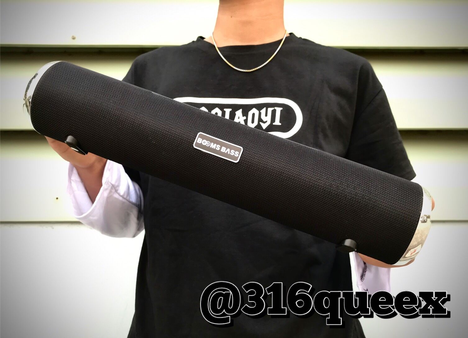 New!! (สินค้าขายดีอันดับ1) ลำโพงบลูทูธไร้สายพกพา BOOMSBASS L6 ลำโพงเสียงดีเบสแน่นๆ(รองรับ,บลูทูธ,USB,การ์ดTF,วิทยุ)เชื่อมต่อ2ตัวพร้อมกันได้