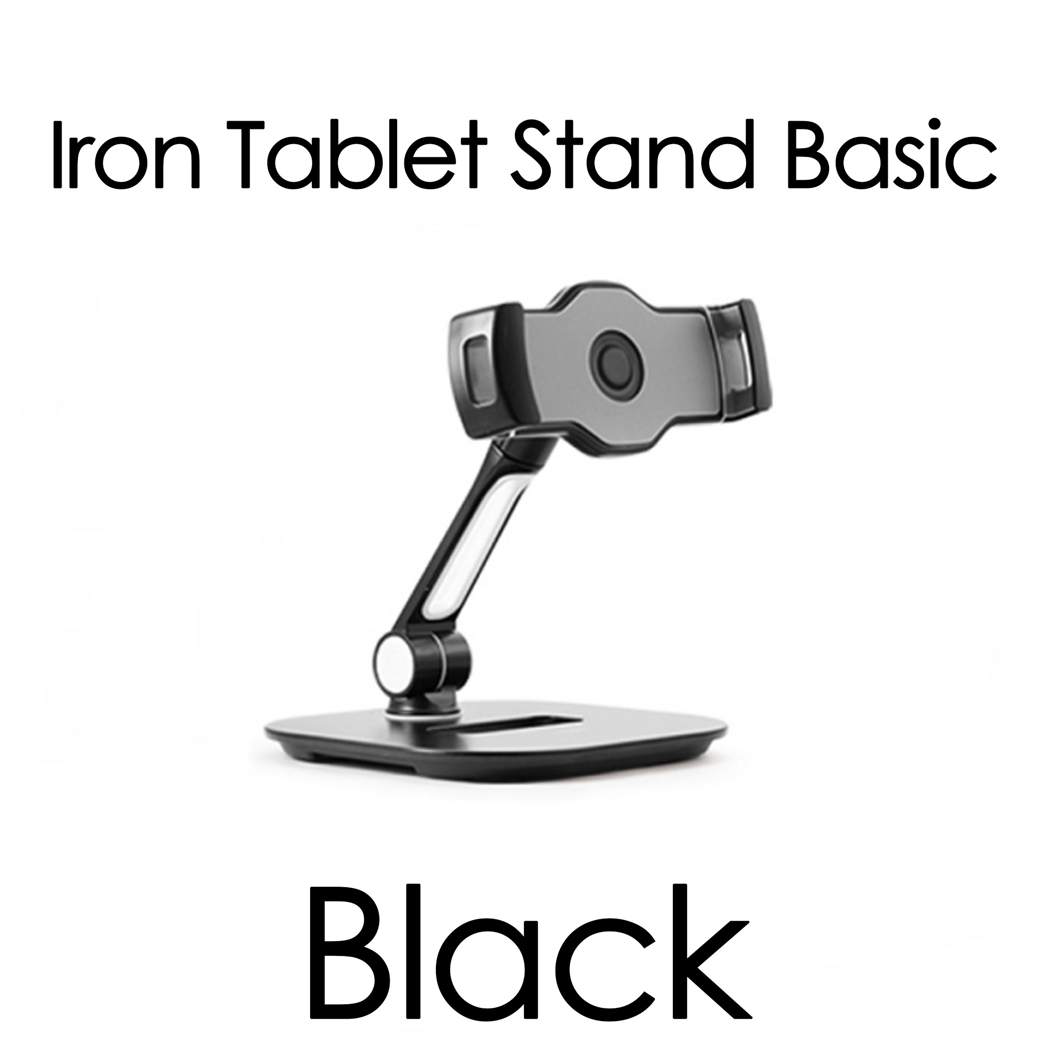 Ringke Iron Tablet Stand แท่นจับสมาร์ทโฟน / แท็ปเลต / iPad ใช้ได้กับขนาด 4 - 13 นิ้ว ปรับหมุนได้ 360 องศา จับแน่นกระชับ