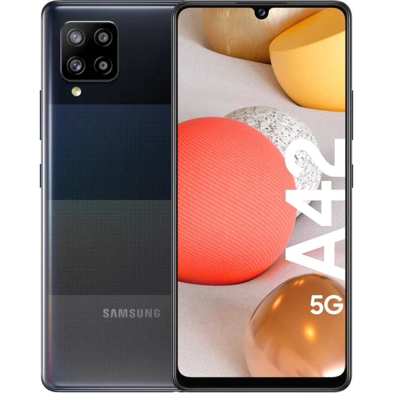 ภาพหน้าปกสินค้าSamsung Galaxy A42 5G Ram8/128gb(เครื่องศูนย์ไทยเคลียสตอคประกันร้าน)จอ Super AMOLED กว้าง 6.6 นิ้ว แบตเตอรี่ 5000 mAh มาพร้อมชิปเซ็ต Snapdragon 750G ส่งฟรี