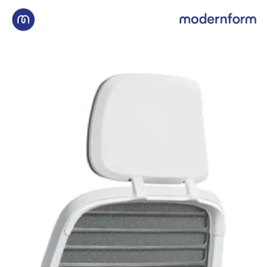 สินค้า Modernform อุปกรณ์ พนักพิงศีรษะ สำหรับ Steelcase  รุ่น Series1 เฟรมสีขาว หุ้มผ้าตาข่ายสีดำ