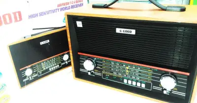 G-Good วิทยุทรงโบราณ FM/AM/SW มี SD/USB/บลูทูธ ลายไม้ รุ่นG-268 BIG