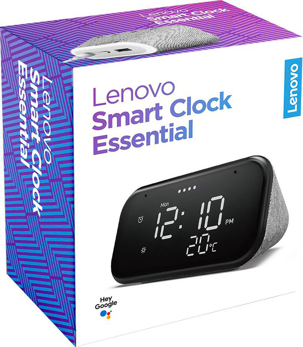 Lenovo Smart Clock Essential With Speaker And Google Assistant Built-In Za740005us นาฬิกา และ ลำโพงอัจฉริยะ ของใหม่ ของแท้ ราคาถูกที่สุด ส่งฟรี ส่งเร็วมาก. 