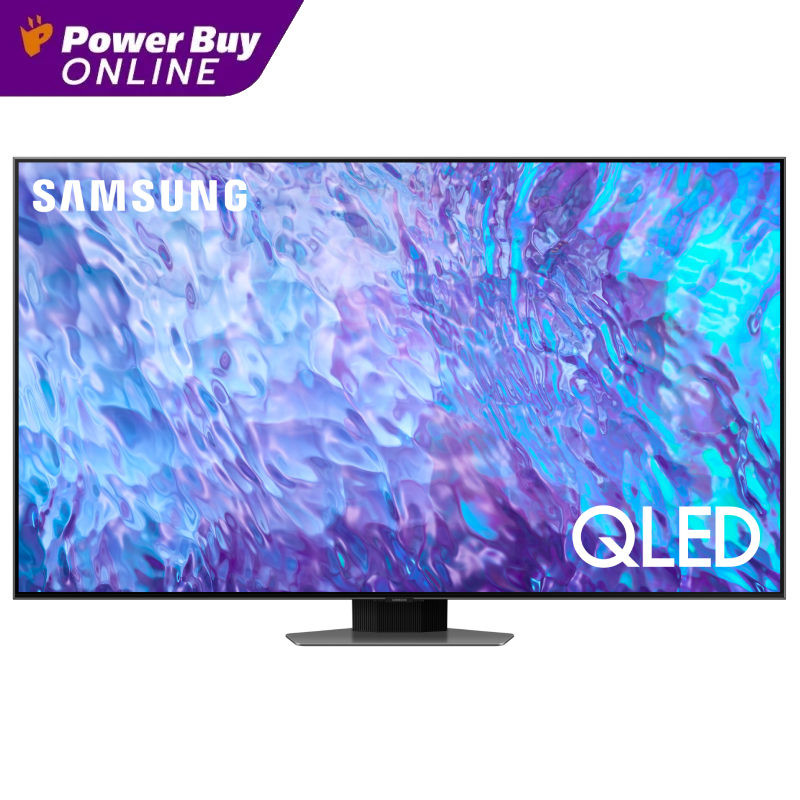 SAMSUNG ทีวี QLED (98", 4K, Smart, 2023) รุ่น QA98Q80CAKXXT ราคา 149,990 บาท*ส่งฟรี